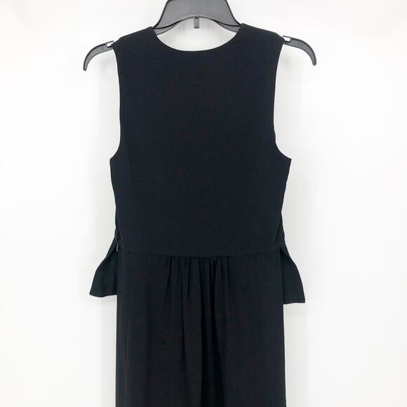 SEE BY CHLOE Women's Top Size 34 US 2 Black V-Neck Studded Peplum High/Low - Picture 9 of 13